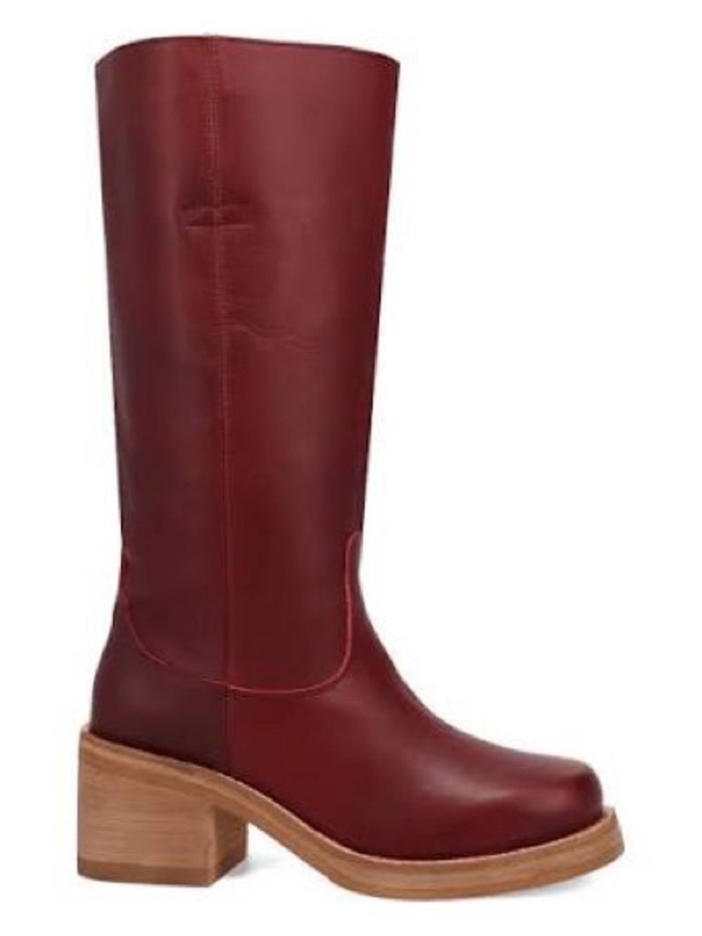 Dingo Vagabond Merlot Leather Tall Boots | Size 11